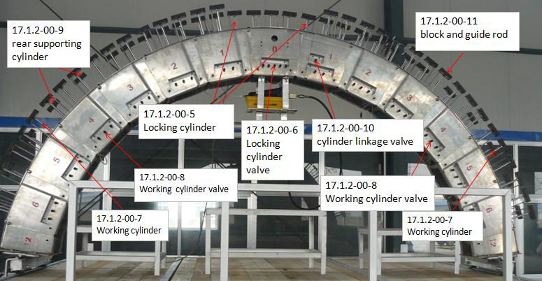 Oil-water separator parts