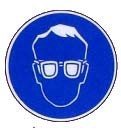Eye protection sign