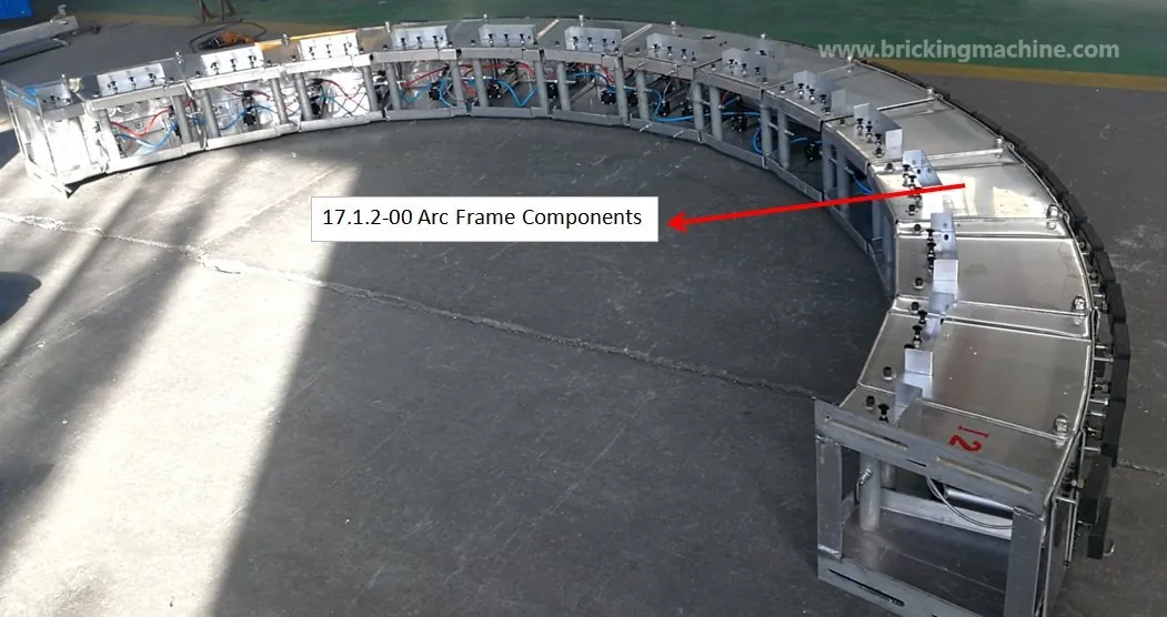 Arc frame overall assembly