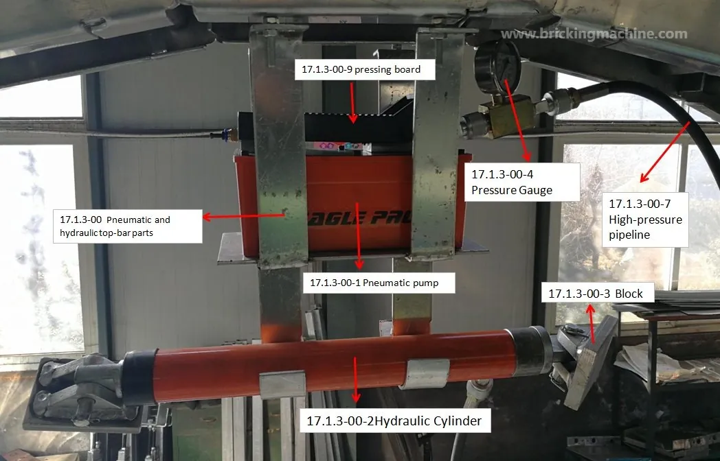 Pneumatic pump and hydraulic cylinder