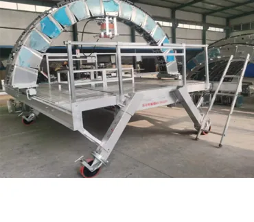 QZJ2.5KT-1 bricking lining machine for rotary kilns 2500-4000 mm