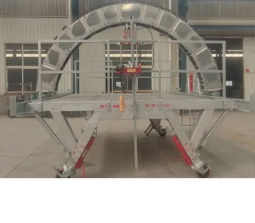 QZJ5KT-1 bricking lining machine for rotary kilns 4000-5000 mm