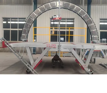 QZJ10KT-1 bricking lining machine for rotary kilns 5000-6000 mm